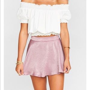 Show me your mumu mauve skort/ skirt
